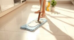 weekly floor cleaning schedule