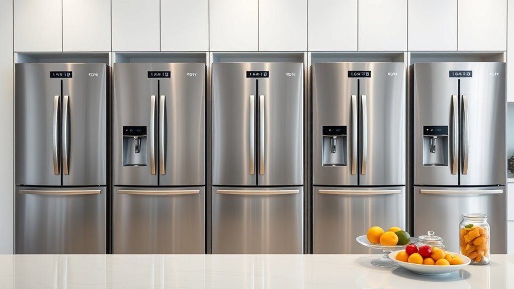 affordable stylish efficient refrigerators