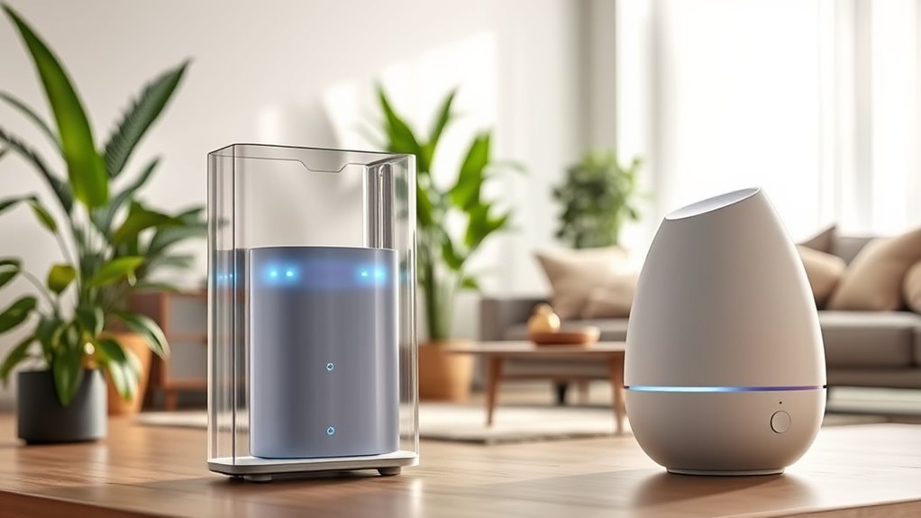 air purifiers vs humidifiers