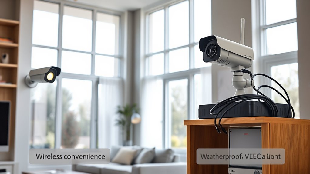 camera installation and security