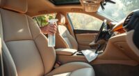 car upholstery cleaning tips