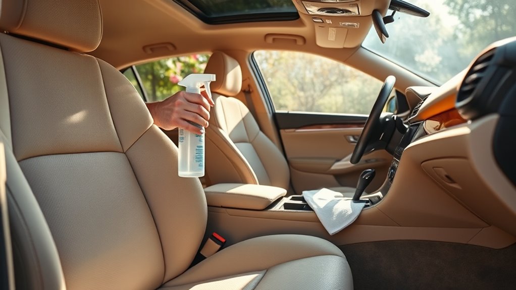 car upholstery cleaning tips