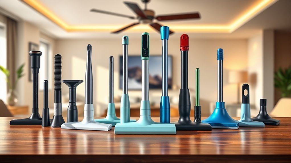 ceiling fan vacuum attachments