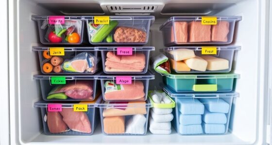 chest freezer storage solutions