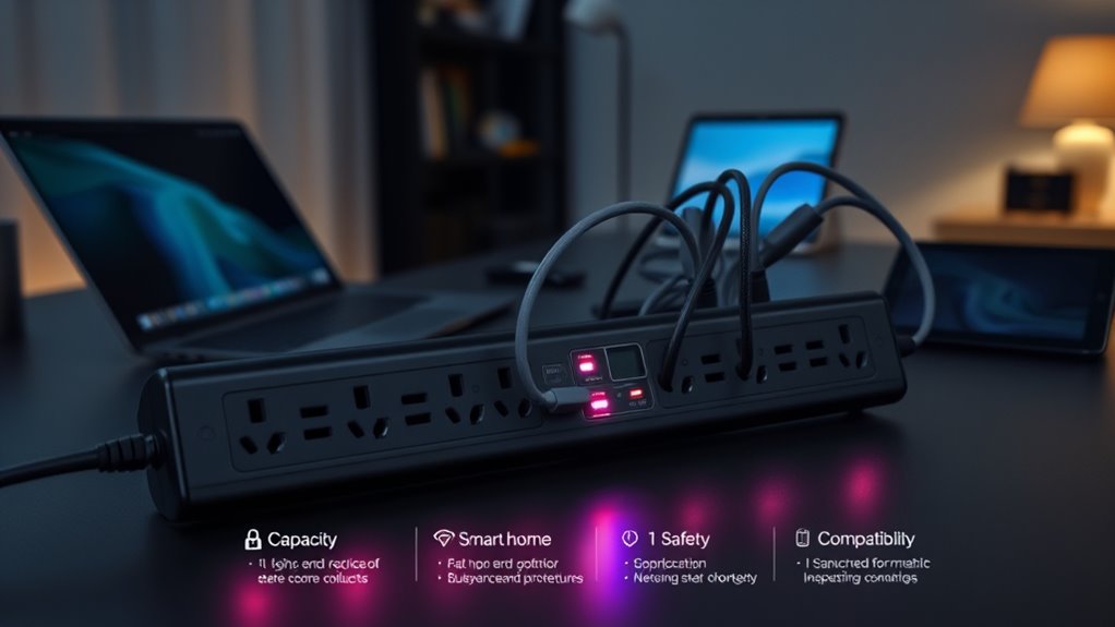 choose surge protector features
