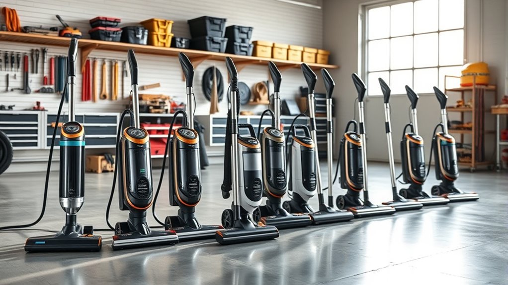 choosing the right garage vacuum