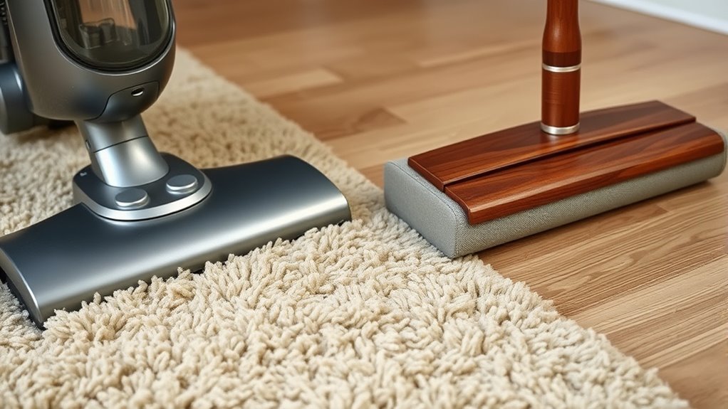 cleaning efficiency and convenience