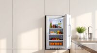 compact small space refrigerators
