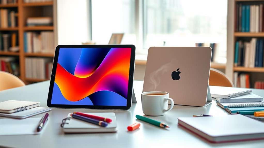 comparing ipad pro air