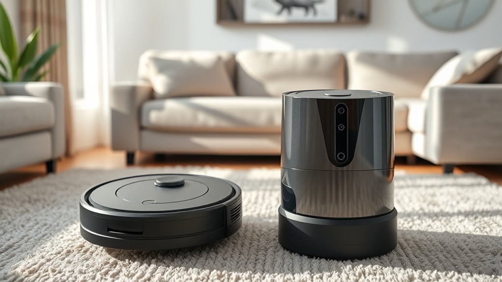 comparison of cleaning features