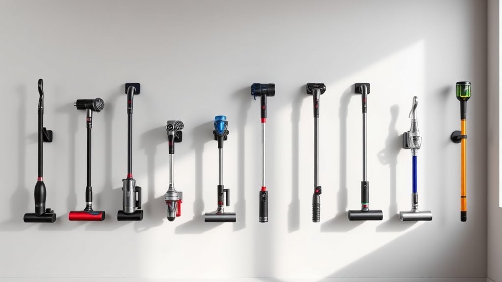 cordless vacuum wall mounts