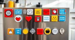 dishwasher magnet organization tips