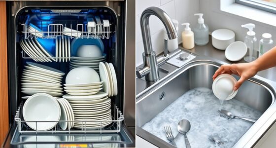 dishwasher vs hand washing