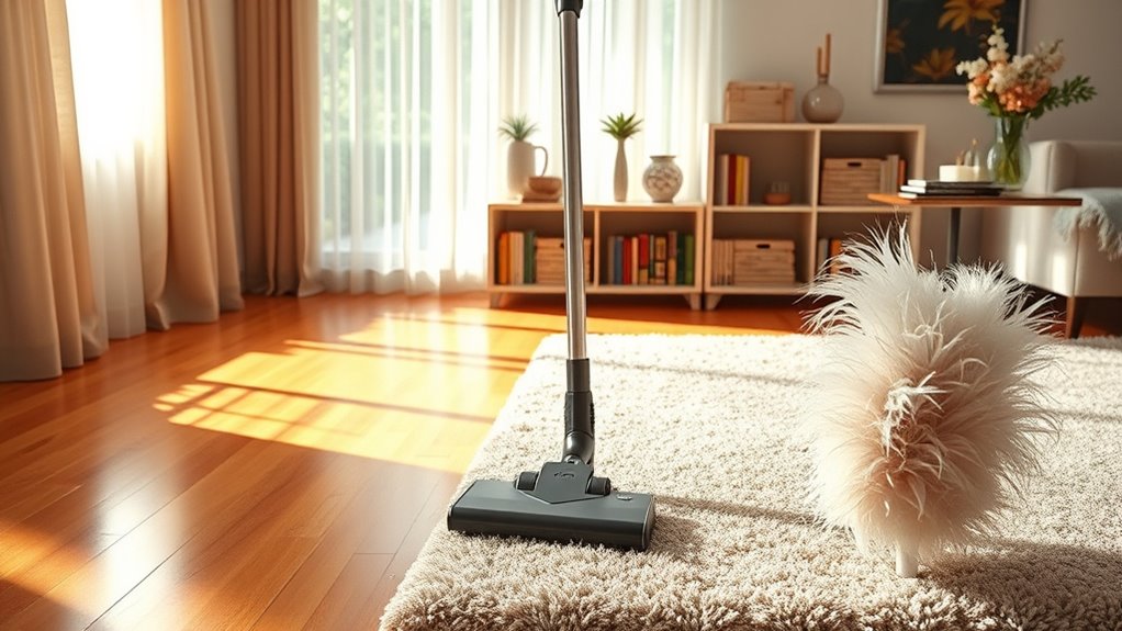 dust or vacuum first