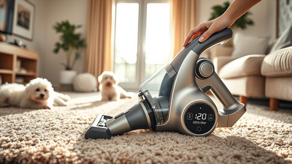 effective filtration and pet hair