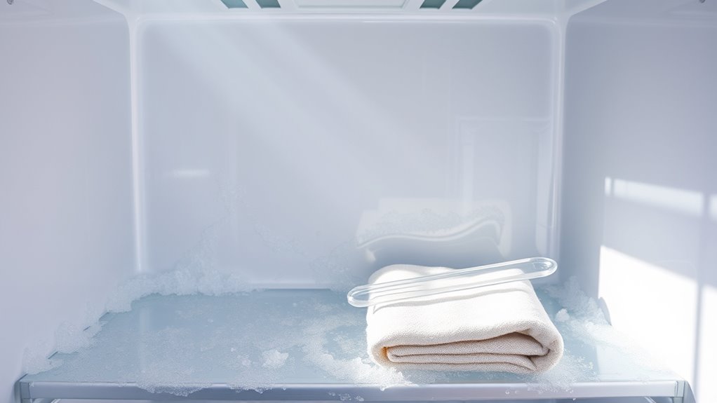 efficient freezer defrosting tips