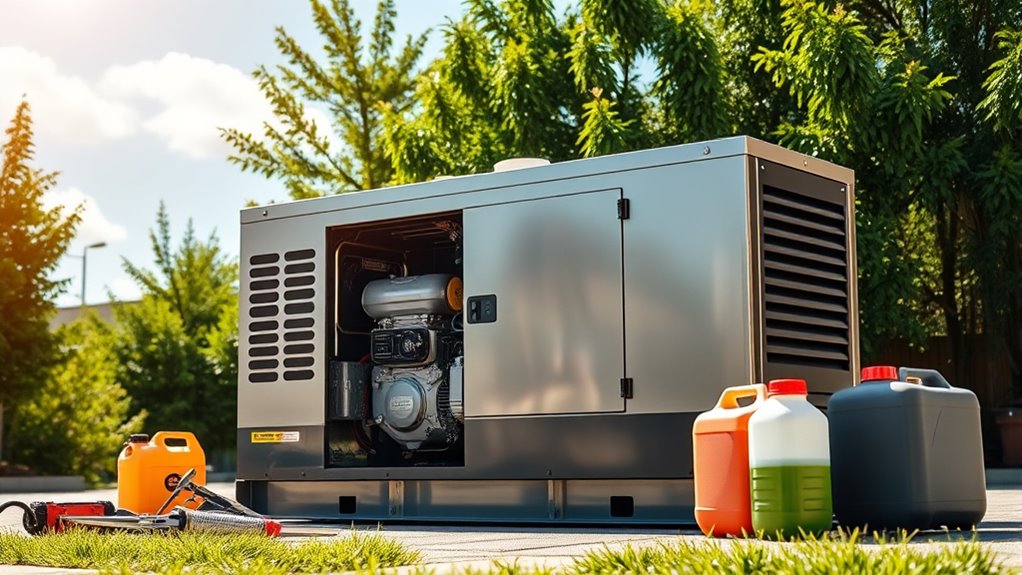 generator running tips