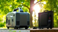 generator versus battery backup