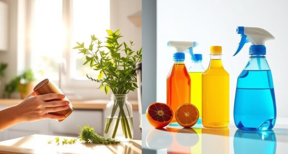 green vs chemical cleaning