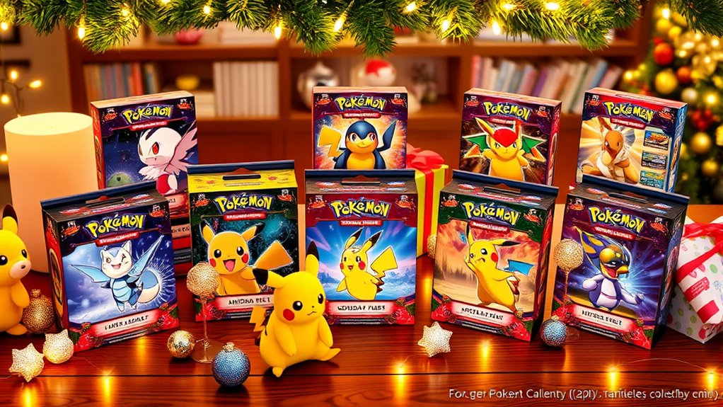 holiday calendar card features