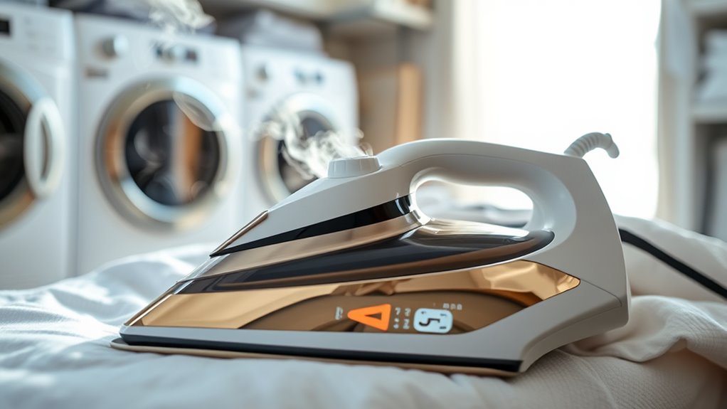 iron features for efficient steaming