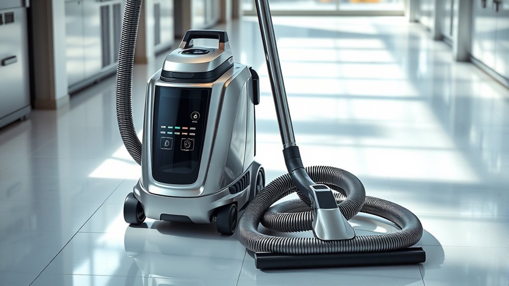 key commercial vacuum features