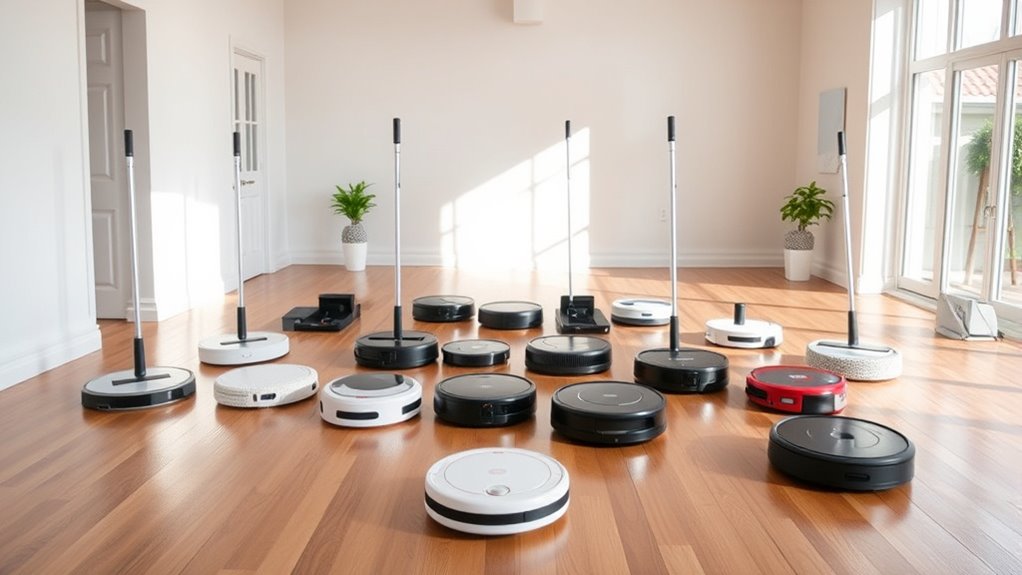 key features for robot mops