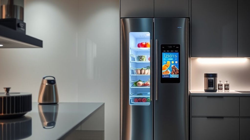 key features for smart refrigerators