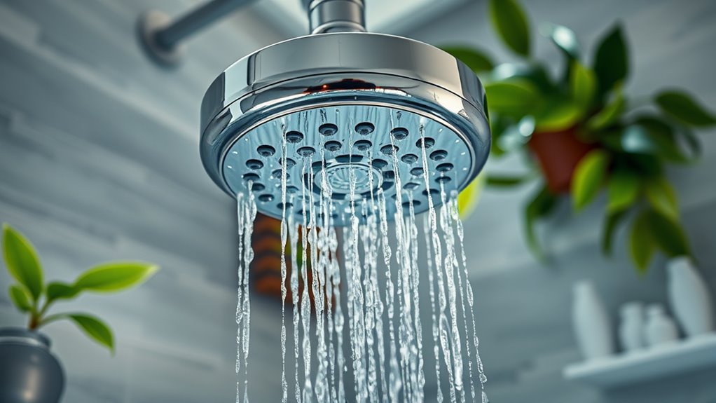key filtering shower features