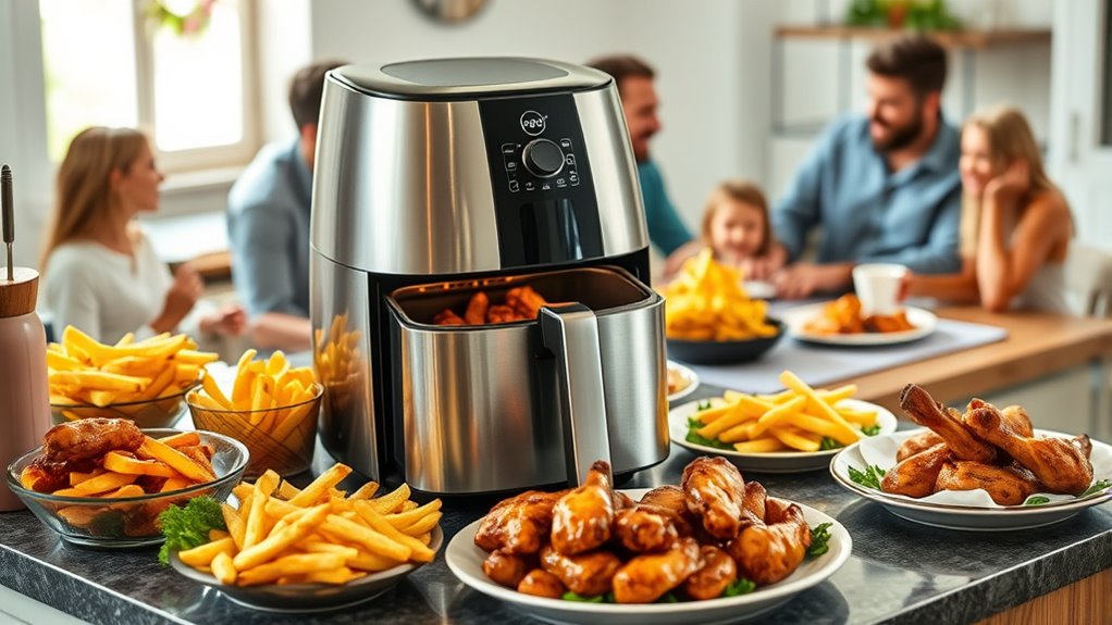 large family air fryer considerations