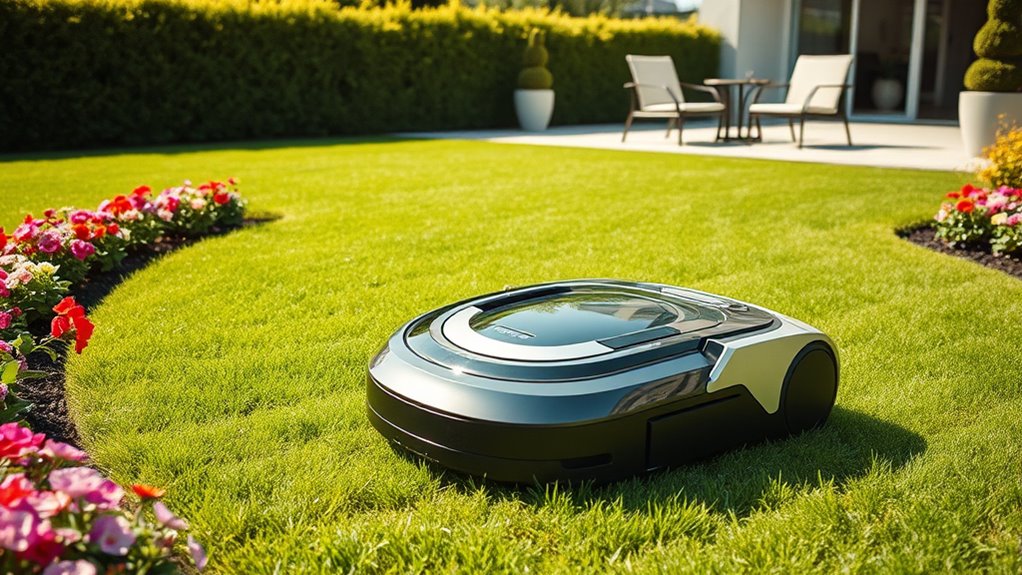 lawn size navigation battery