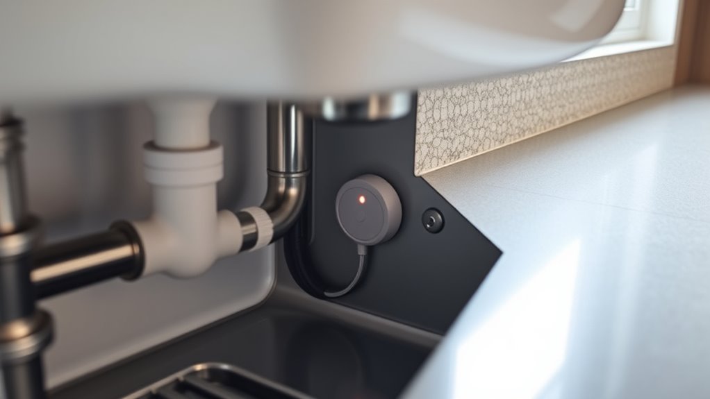 leak detection alarm volume