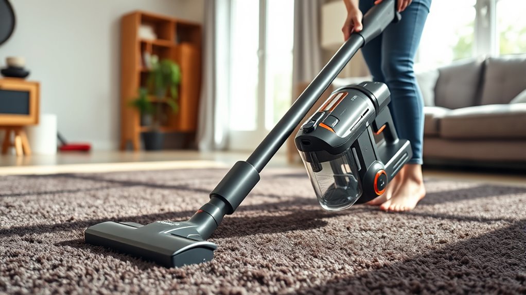 lightweight ergonomic maneuverable vacuum