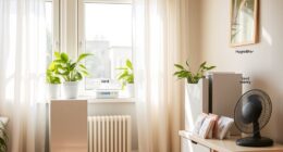 lower indoor humidity levels