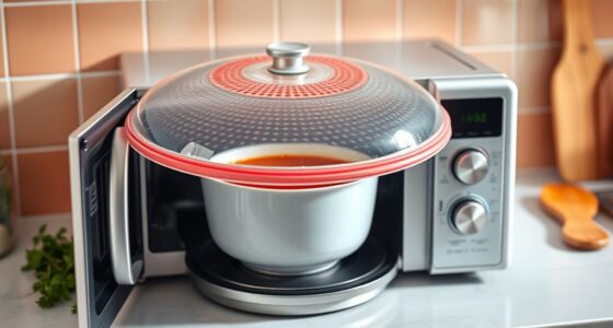 microwave splatter cover options