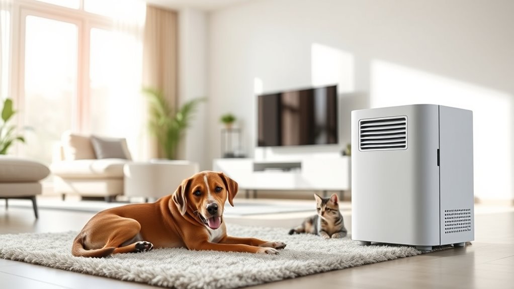 pet friendly quiet efficient filtration