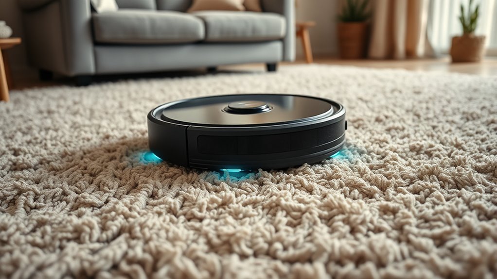 powerful suction and navigation