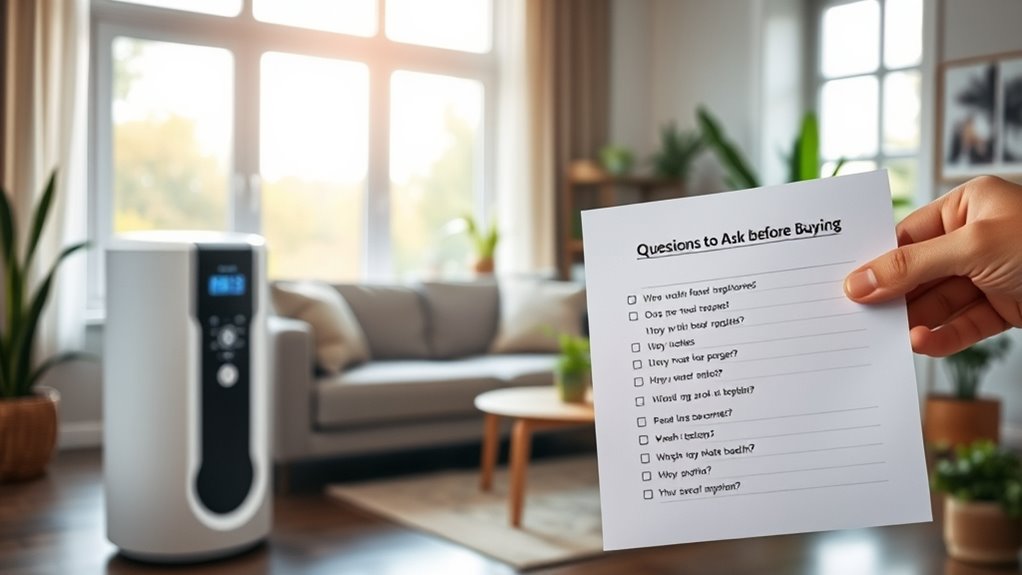 questions for air purifier