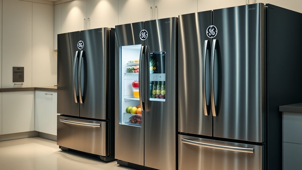 refrigerator features and style