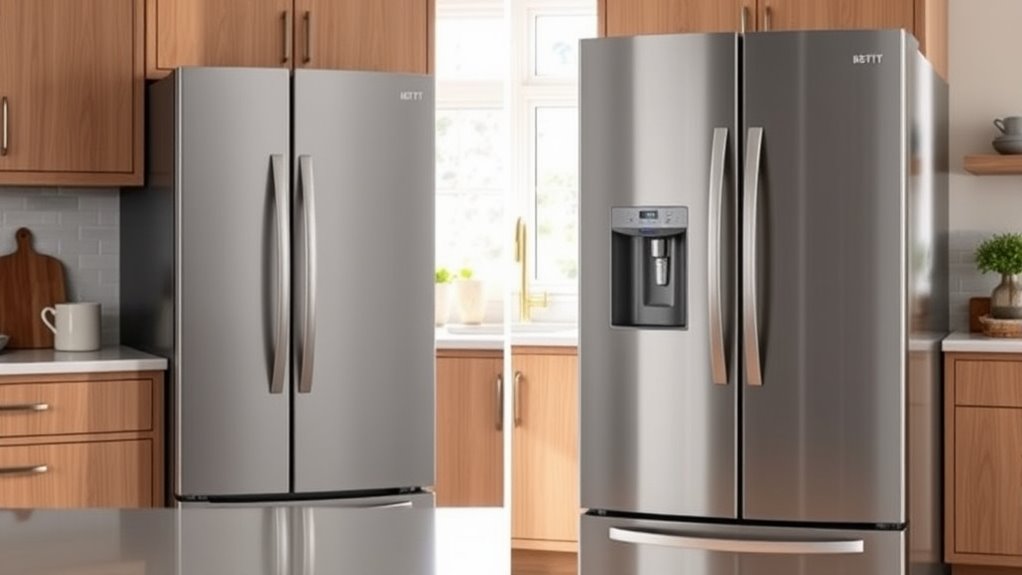 refrigerator types comparison