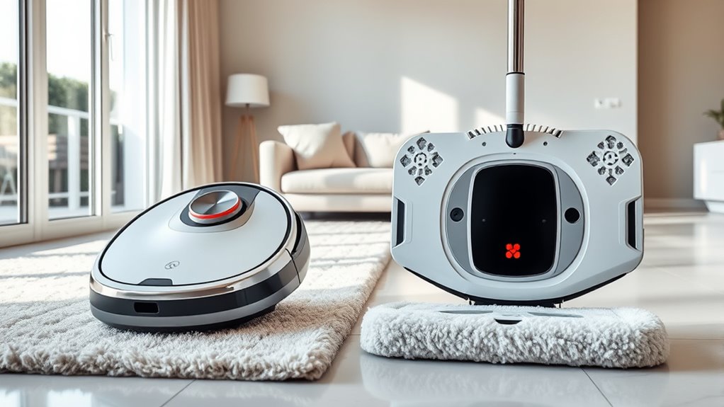 robot cleaning device comparison