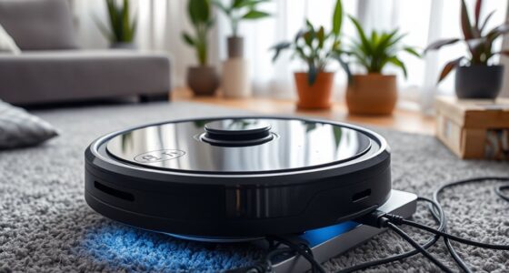 robot vacuum charging issues