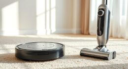 robot vs upright vacuum showdown
