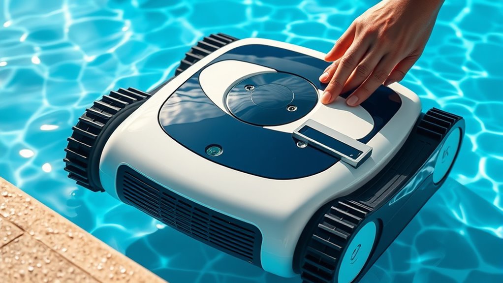 robotic pool cleaner maintenance