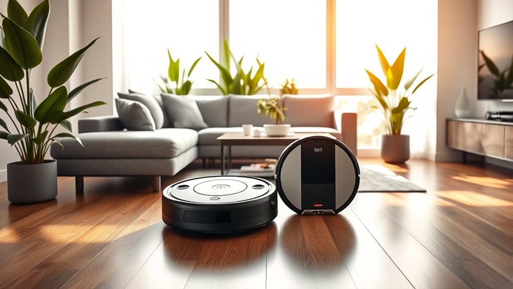 robots compared for cleaning