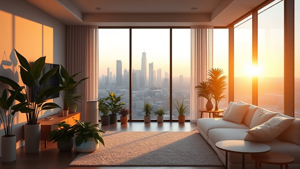 room size filters noise