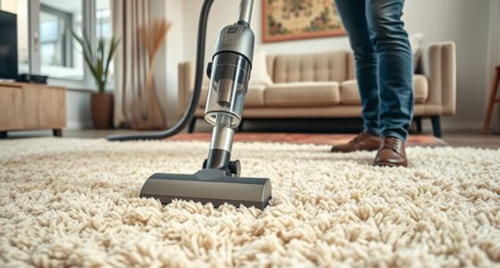 shag carpet vacuuming tips