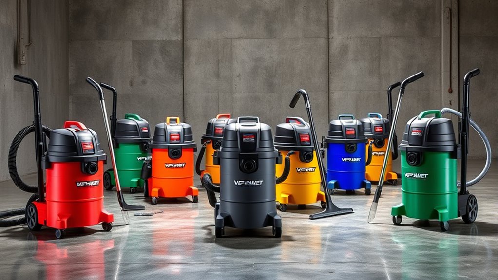 shop vacuum key features