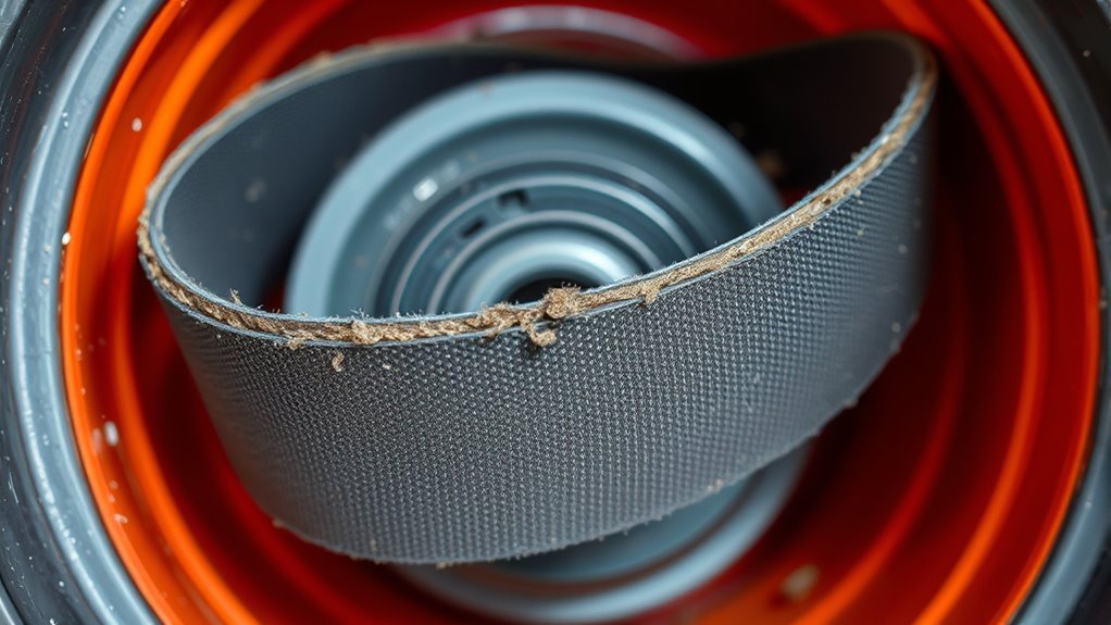 signs of vacuum belt failure