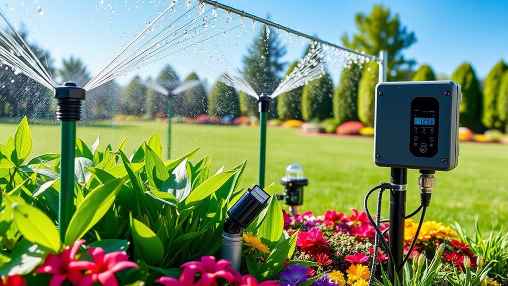 smart irrigation system features